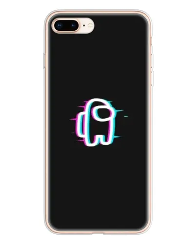 Чехол для iPhone 8 Plus с картинкой «Among Us неон» Чехол для iPhone 8 Plus с картинкой «Among Us неон»