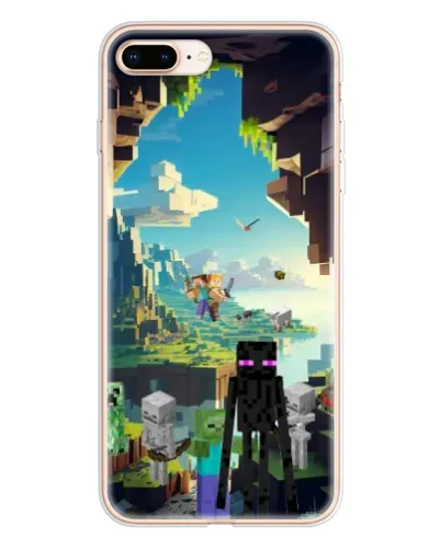 Чехол для iPhone 8 Plus с картинкой «Эндермен в лесу» Чехол для iPhone 8 Plus с картинкой «Эндермен в лесу»