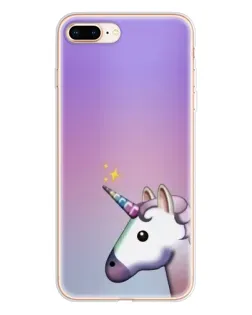 Чохол для iPhone 8 Plus з картинкою «Єдиноріг градієнт»
