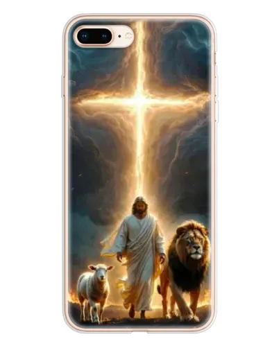 Чохол для iPhone 8 Plus з картинкою «Лев Юди та Світло»