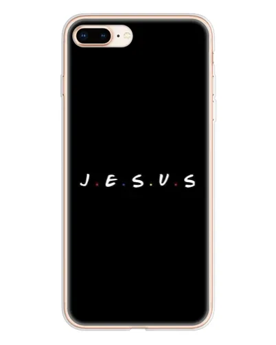 Чохол для iPhone 8 Plus з картинкою «Крапки віри J.E.S.U.S.»