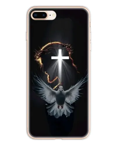 Чохол для iPhone 8 Plus з картинкою «Голуб та Світло»