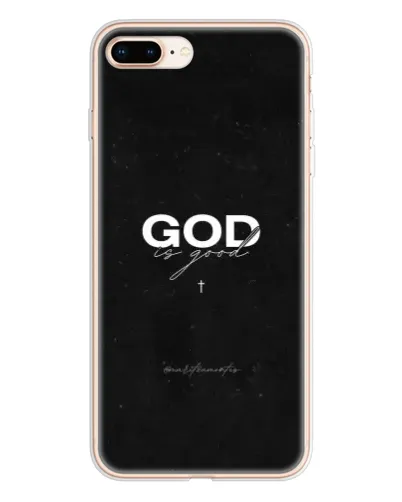 Чохол для iPhone 8 Plus з картинкою «GOD — Бог над усім»