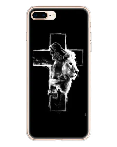Чехол для iPhone 8 Plus с картинкой «Сияющий крест Jesus» Чехол для iPhone 8 Plus с картинкой «Сияющий крест Jesus»