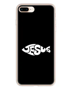 Чехол для iPhone 8 Plus с картинкой «Рыба Jesus» Чехол для iPhone 8 Plus с картинкой «Рыба Jesus»