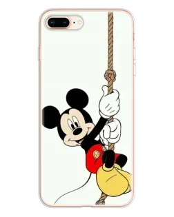 Чехол для iPhone 8 Plus с картинкой «Mickey на канате»