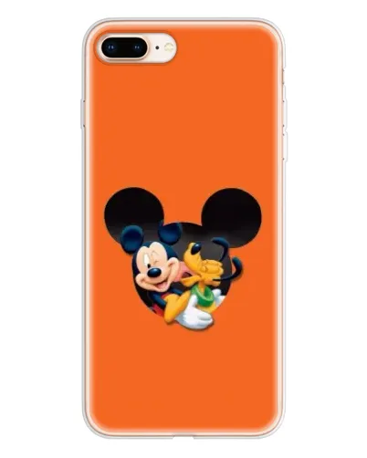 Чохол для iPhone 8 Plus з картинкою «Серце Міккі Мінні»