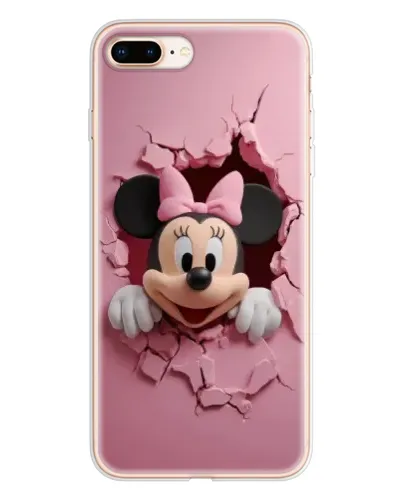 Чохол для iPhone 8 Plus з картинкою «Мінні крізь стіну»