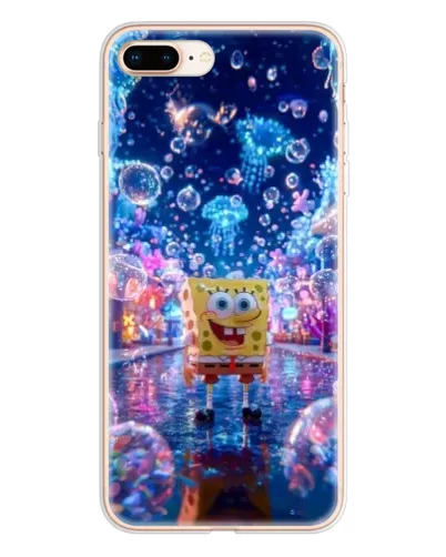 Чехол для iPhone 8 Plus с картинкой «Неоновый океан» Чехол для iPhone 8 Plus с картинкой «Неоновый океан»