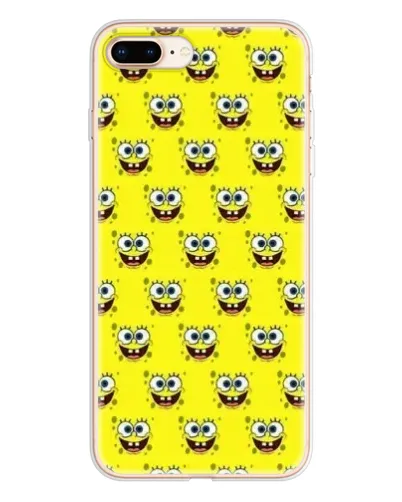 Чехол для iPhone 8 Plus с картинкой «Паттерн Губка Боб» Чехол для iPhone 8 Plus с картинкой «Паттерн Губка Боб»
