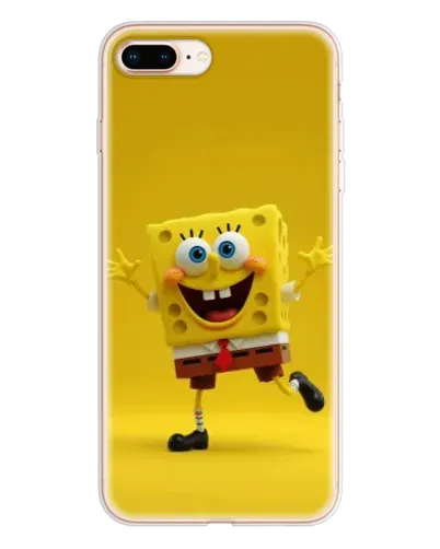 Чехол для iPhone 8 Plus с картинкой «Позитивный Губка Боб» Чехол для iPhone 8 Plus с картинкой «Позитивный Губка Боб»