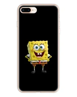 Чехол для iPhone 8 Plus с картинкой «Классический Губка Боб»