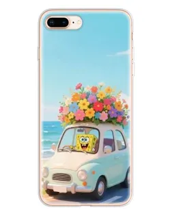 Чехол для iPhone 8 Plus с картинкой «Автомобильное путешествие»