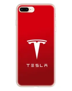 Чехол для iPhone 8 Plus с картинкой «Tesla Red Classic» Чехол для iPhone 8 Plus с картинкой «Tesla Red Classic»