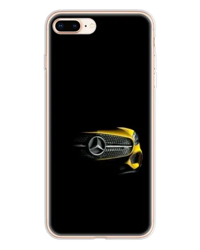 Чехол для iPhone 8 Plus с картинкой «Mercedes — ретро стиль»