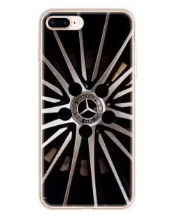 Чехол для iPhone 8 Plus с картинкой «Диск Mercedes»