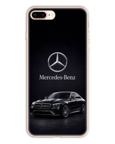 Чехол для iPhone 8 Plus с картинкой «Mercedes — решетка радиатора»