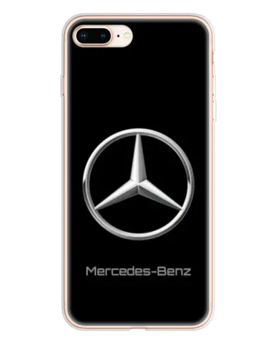 Чехол для iPhone 8 Plus с картинкой «Mercedes Silver Logo»