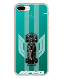 Чехол для iPhone 8 Plus с картинкой «Mercedes AMG Petronas»