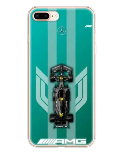 Чехол для iPhone 8 Plus с картинкой «Mercedes AMG Petronas»