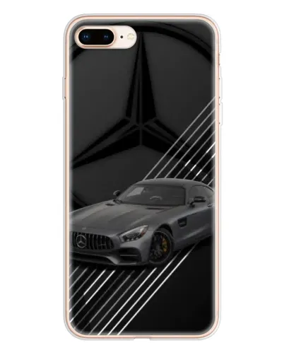 Чехол для iPhone 8 Plus с картинкой «Mercedes AMG — графика»