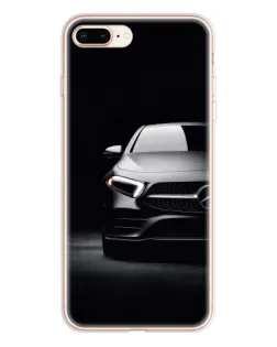 Чехол для iPhone 8 Plus с картинкой «Свет фар Mercedes»