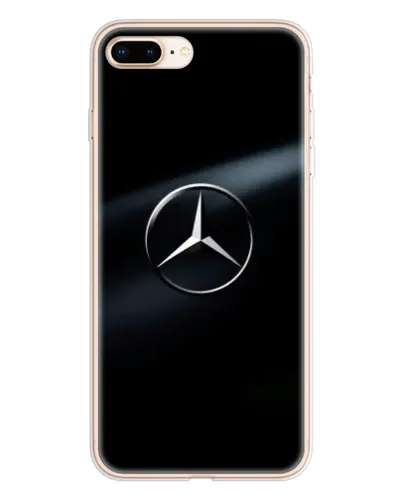Чехол для iPhone 8 Plus с картинкой «Mercedes на металле» Чехол для iPhone 8 Plus с картинкой «Mercedes на металле»