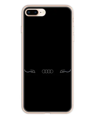 Чехол для iPhone 8 Plus с картинкой «Audi — световой подпись»