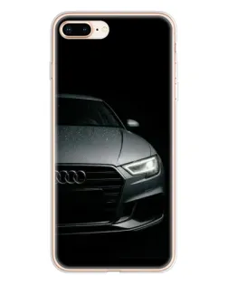 Чехол для iPhone 8 Plus с картинкой «Audi — детализация кузова»