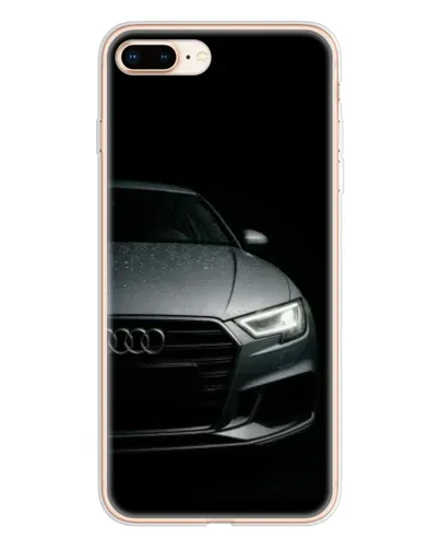 Чехол для iPhone 8 Plus с картинкой «Audi — детализация кузова»