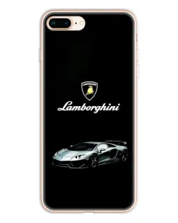 Чехол для iPhone 8 Plus с картинкой «Логотип Lamborghini классика» Чехол для iPhone 8 Plus с картинкой «Логотип Lamborghini классика»