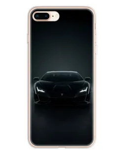 Чехол для iPhone 8 Plus с картинкой «Черный Lamborghini Aventador» Чехол для iPhone 8 Plus с картинкой «Черный Lamborghini Aventador»