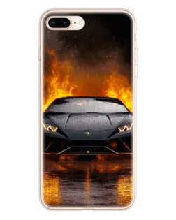 Чехол для iPhone 8 Plus с картинкой «Lamborghini в огне» Чехол для iPhone 8 Plus с картинкой «Lamborghini в огне»