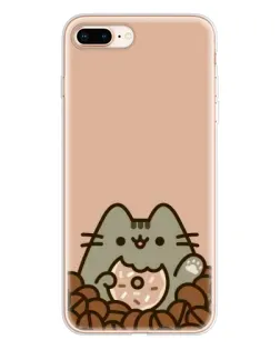 Чехол для iPhone 8 Plus с картинкой «Кофейный Пушин»