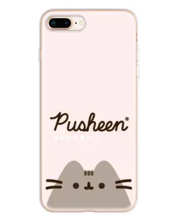 Чехол для iPhone 8 Plus с картинкой «Pusheen логотип»