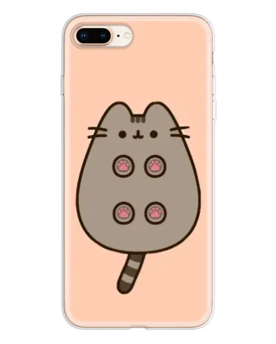Чехол для iPhone 8 Plus с картинкой «Пушин пузиком кверху» Чехол для iPhone 8 Plus с картинкой «Пушин пузиком кверху»
