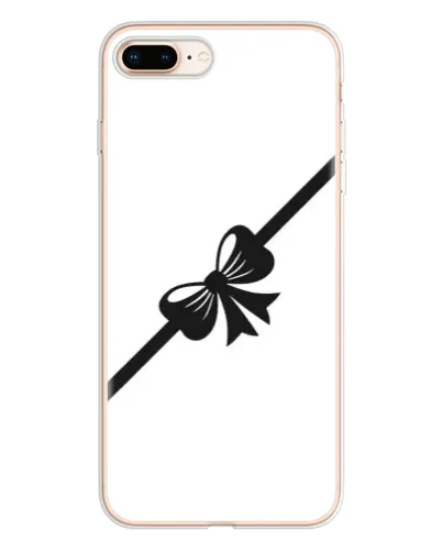 Чохол для iPhone 8 Plus з картинкою «Діагональний бант»
