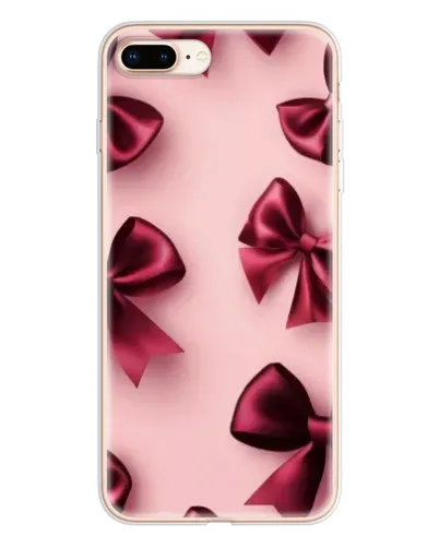 Чохол для iPhone 8 Plus з картинкою «Бордовий атлас»