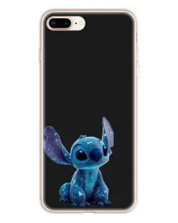 Чохол для iPhone 8 Plus з картинкою «Стіч на чорному»