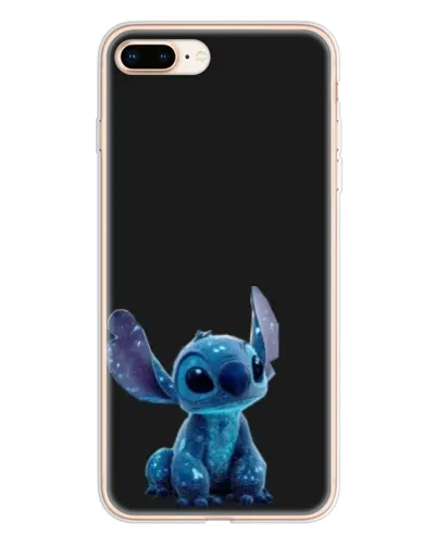Чохол для iPhone 8 Plus з картинкою «Стіч на чорному»