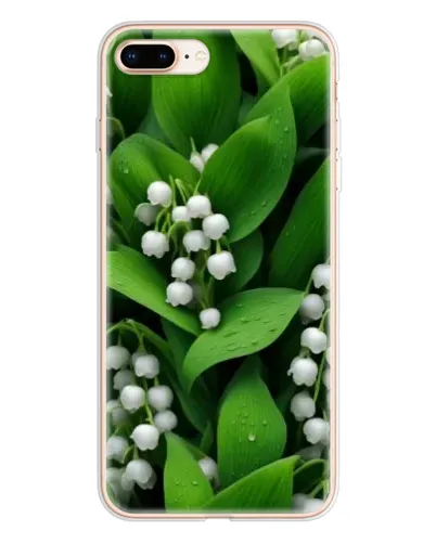 Чехол для iPhone 8 Plus с картинкой «Ландыши в зелени» Чехол для iPhone 8 Plus с картинкой «Ландыши в зелени»