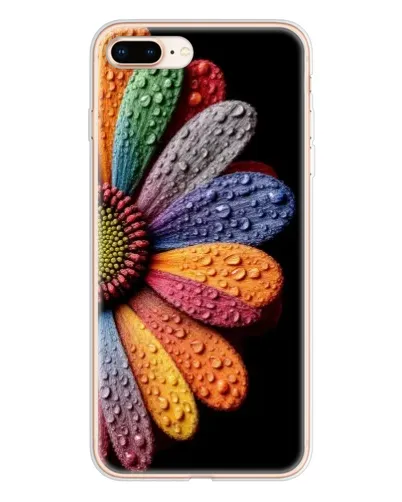 Чехол для iPhone 8 Plus с картинкой «Радужный цветок» Чехол для iPhone 8 Plus с картинкой «Радужный цветок»
