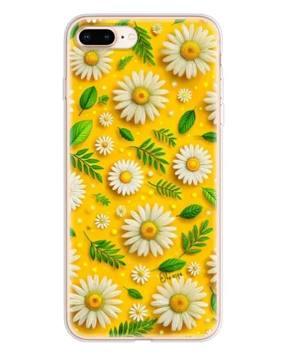 Чехол для iPhone 8 Plus с картинкой «Ромашковое солнце» Чехол для iPhone 8 Plus с картинкой «Ромашковое солнце»