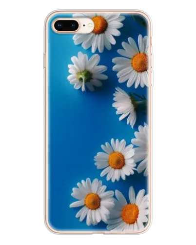 Чехол для iPhone 8 Plus с картинкой «Белоснежные маргаритки» Чехол для iPhone 8 Plus с картинкой «Белоснежные маргаритки»