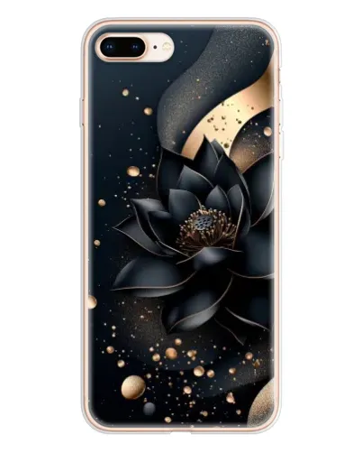 Чехол для iPhone 8 Plus с картинкой «Черный лотос» Чехол для iPhone 8 Plus с картинкой «Черный лотос»