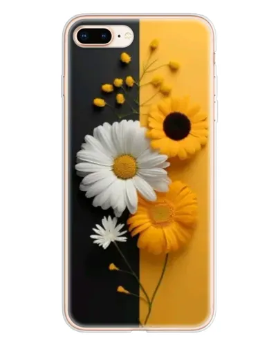 Чехол для iPhone 8 Plus с картинкой «Подсолнух и ромашка» Чехол для iPhone 8 Plus с картинкой «Подсолнух и ромашка»