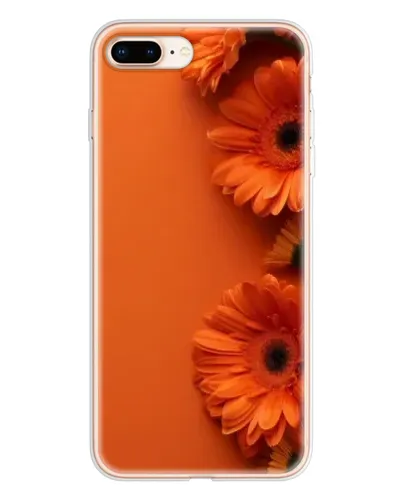 Чехол для iPhone 8 Plus с картинкой «Оранжевые герберы» Чехол для iPhone 8 Plus с картинкой «Оранжевые герберы»