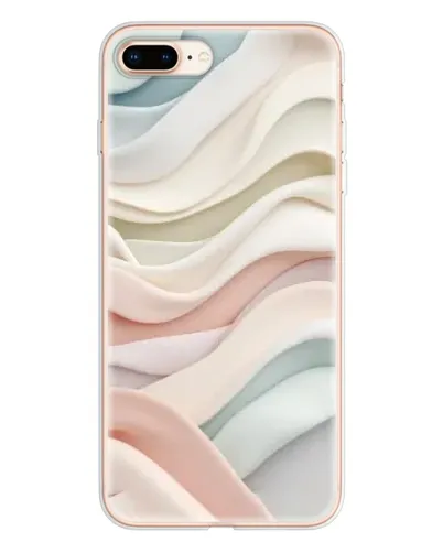 Чохол для iPhone 8 Plus з картинкою «Пастельні ніжні хвилі»
