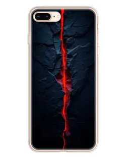Чохол для iPhone 8 Plus з картинкою «Червона лавова тріщина» Чохол для iPhone 8 Plus з картинкою «Червона лавова тріщина»