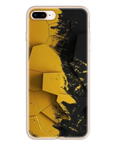 Чохол для iPhone 8 Plus з картинкою «Золоті уламки геометрії»